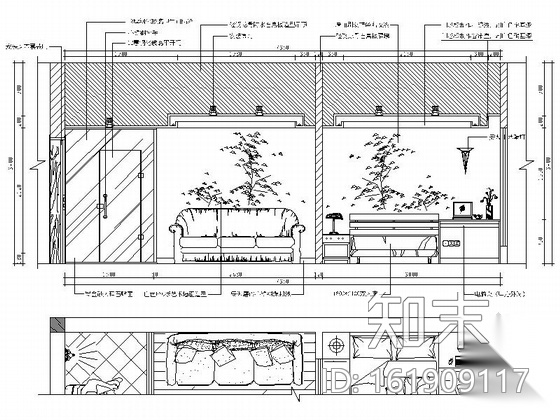 [湖北]高端现代商务酒店室内装修施工图（含效果）cad施工图下载【ID:161909117】