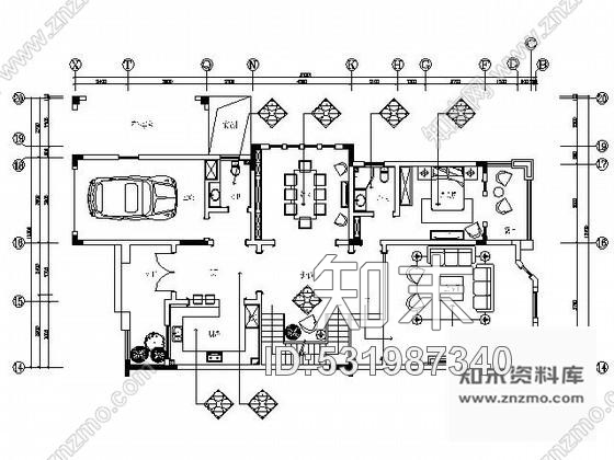 施工图英伦风格双拼别墅样板房施工图含效果施工图下载【ID:531987340】
