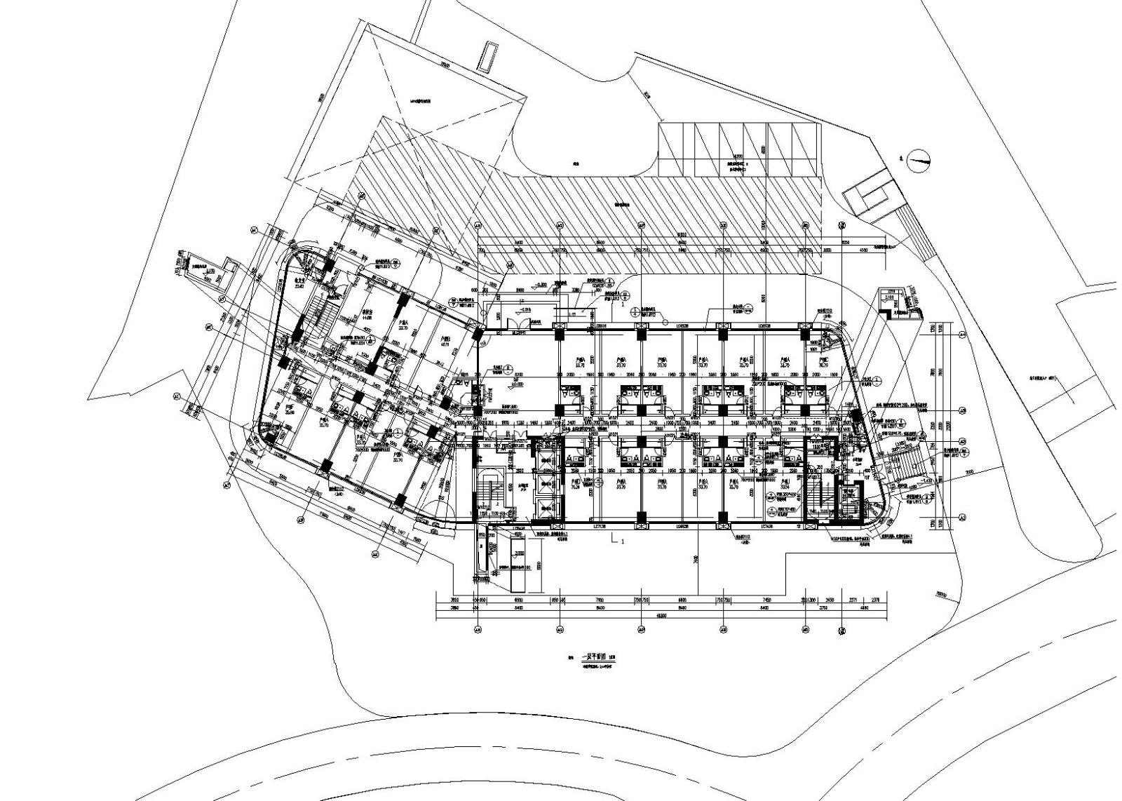 [贵州]中国铁建国际城小区设计建筑施工图cad施工图下载【ID:149858116】