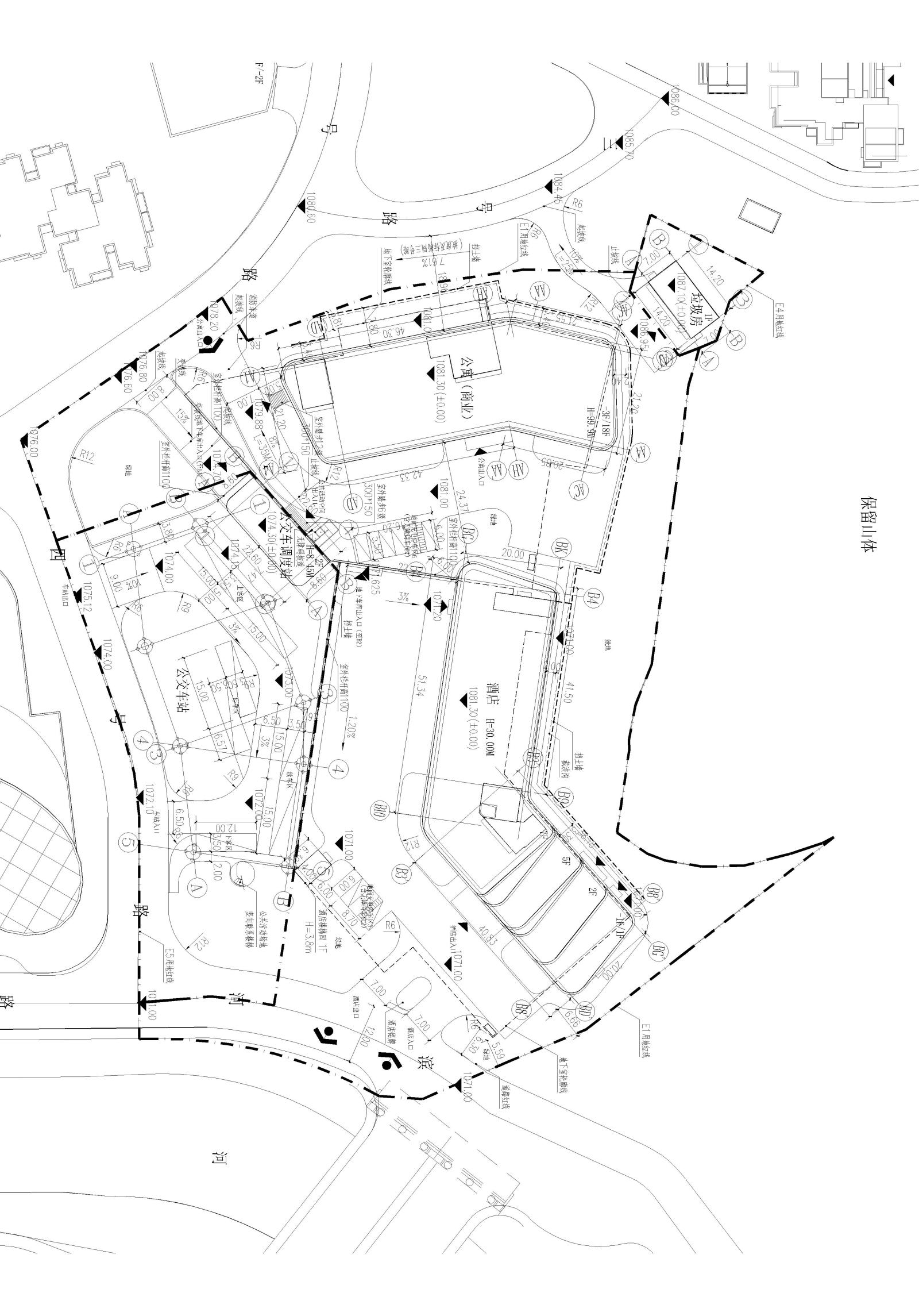 [贵州]中国铁建国际城小区设计建筑施工图cad施工图下载【ID:149858116】