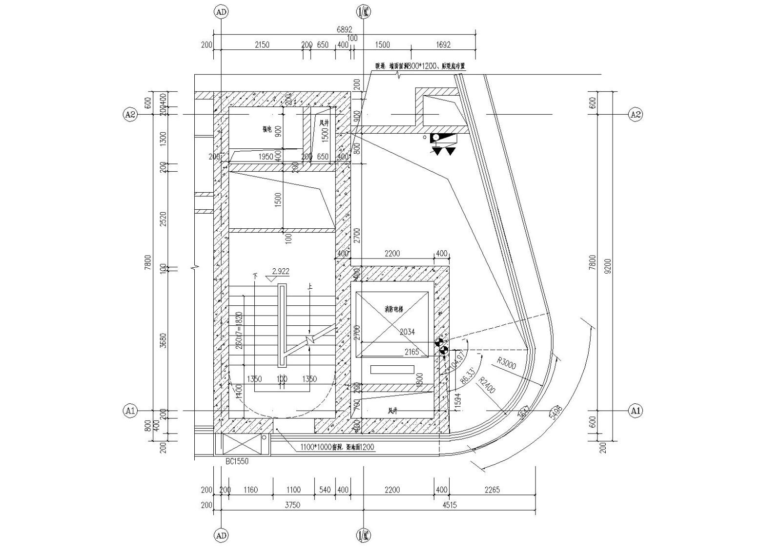 [贵州]中国铁建国际城小区设计建筑施工图cad施工图下载【ID:149858116】