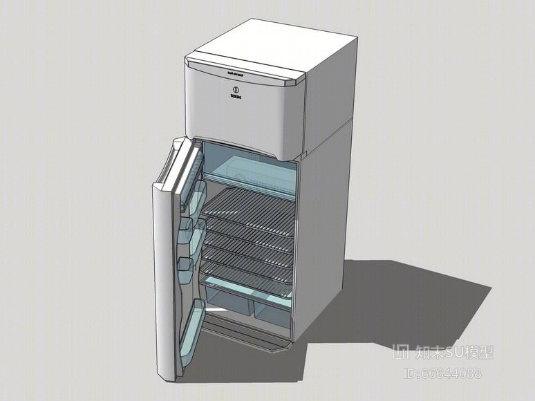 冰箱SU模型下载【ID:66644088】