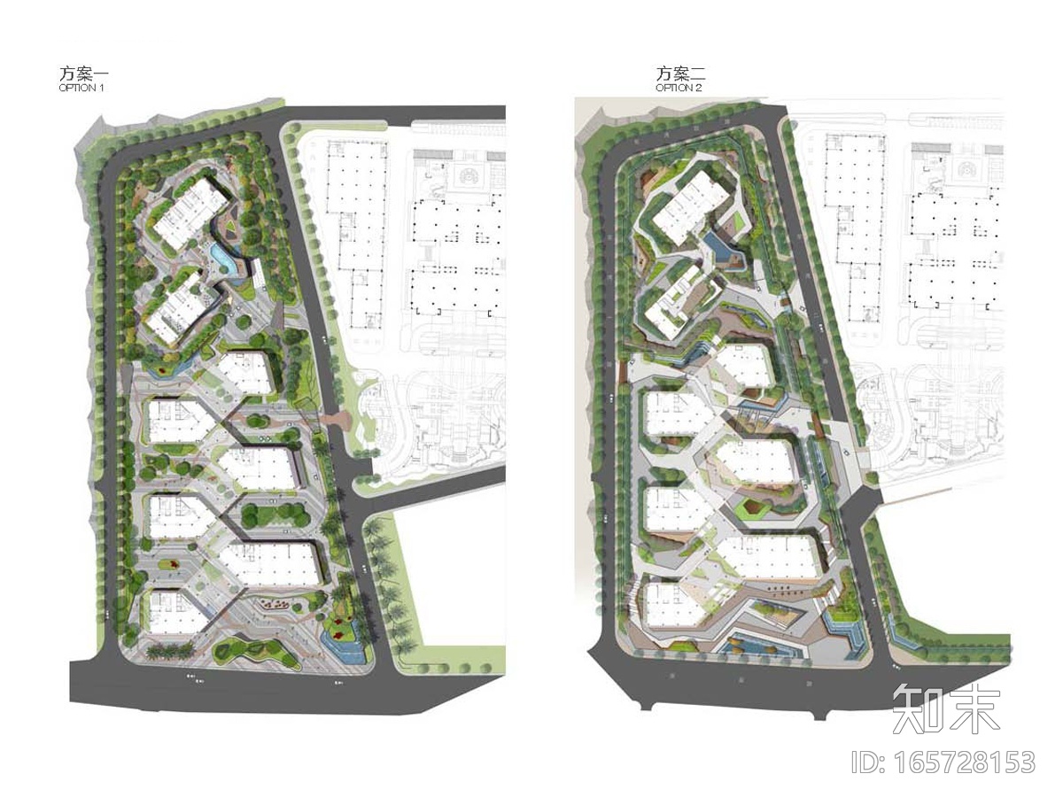 [广东]高新技术产业园景观概念设计方案cad施工图下载【ID:165728153】