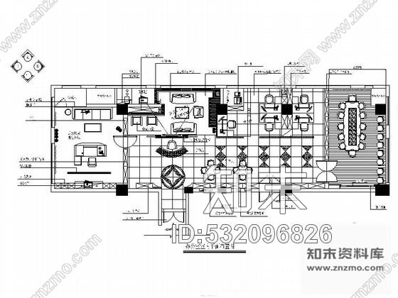 施工图某出版社办公空间装修图cad施工图下载【ID:532096826】