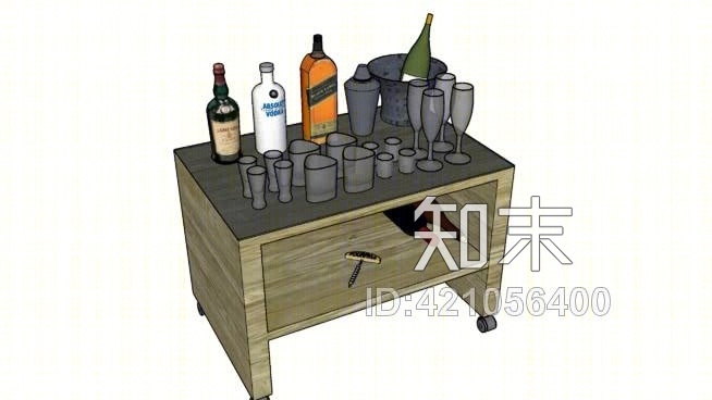 个人酒吧SU模型下载【ID:421056400】