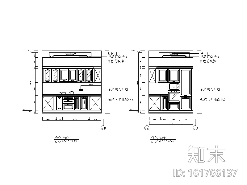 法式奢华别墅CAD施工图（含效果图）cad施工图下载【ID:161766137】