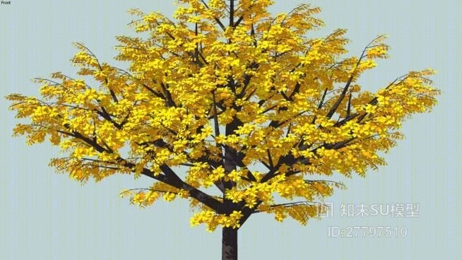 树SU模型下载【ID:27797510】