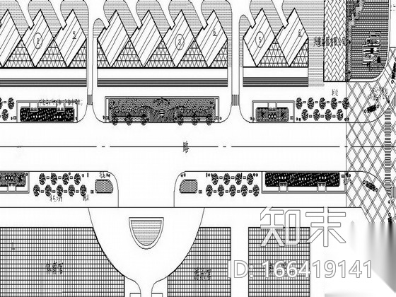 [洛阳]城市道路景观环境艺术设计施工图（附方案文本）施工图下载【ID:166419141】