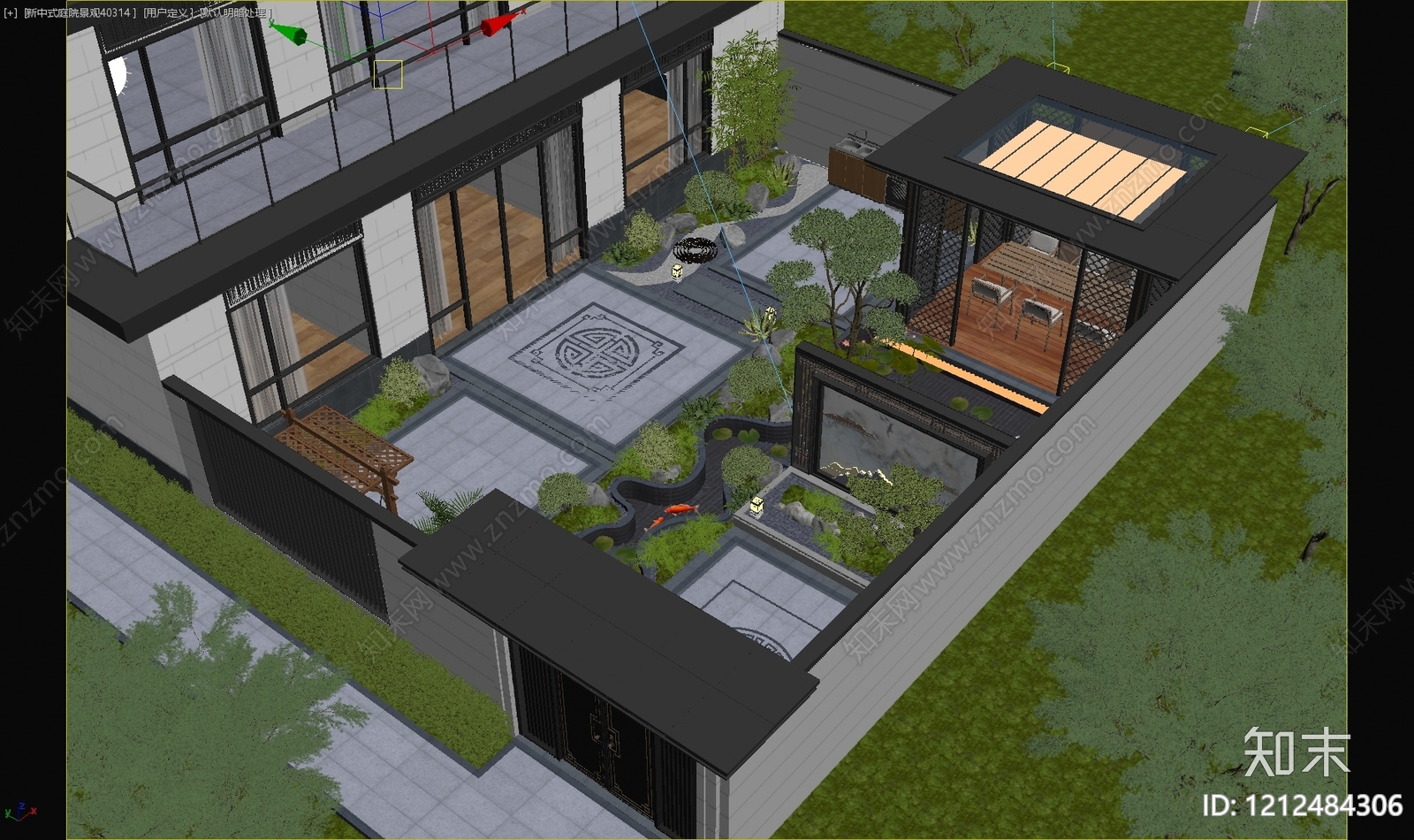 建筑外立面贴图下载【ID:1212484306】