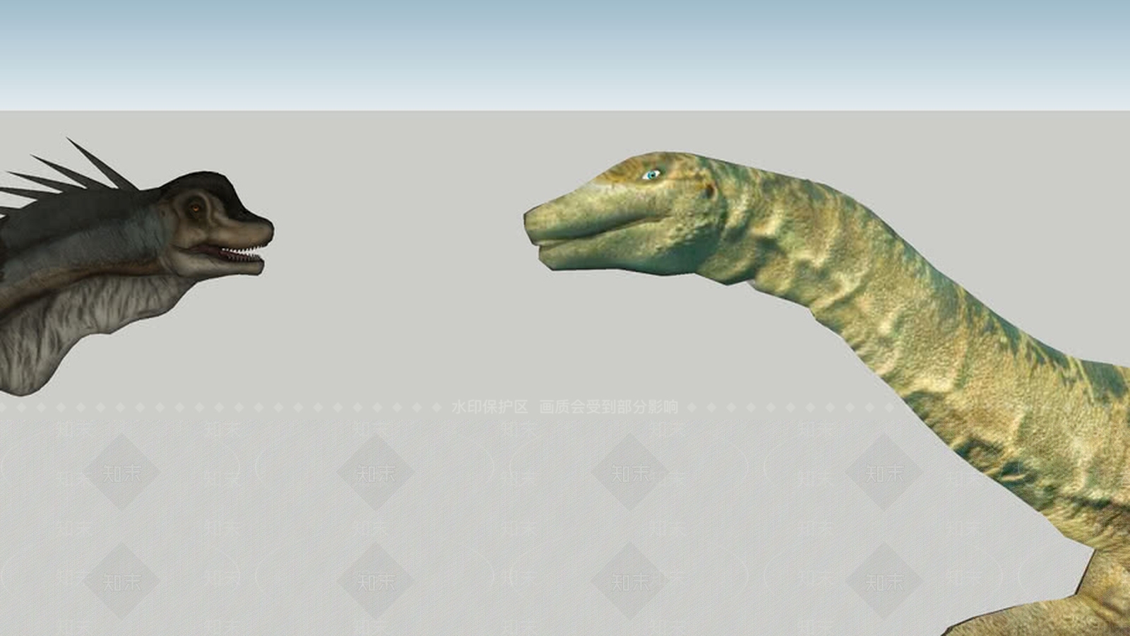 腕龙SU模型下载【ID:1161897214】