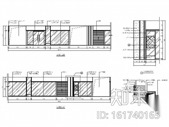 [太原]交通便利社区现代服装城室内装修图施工图下载【ID:161740160】