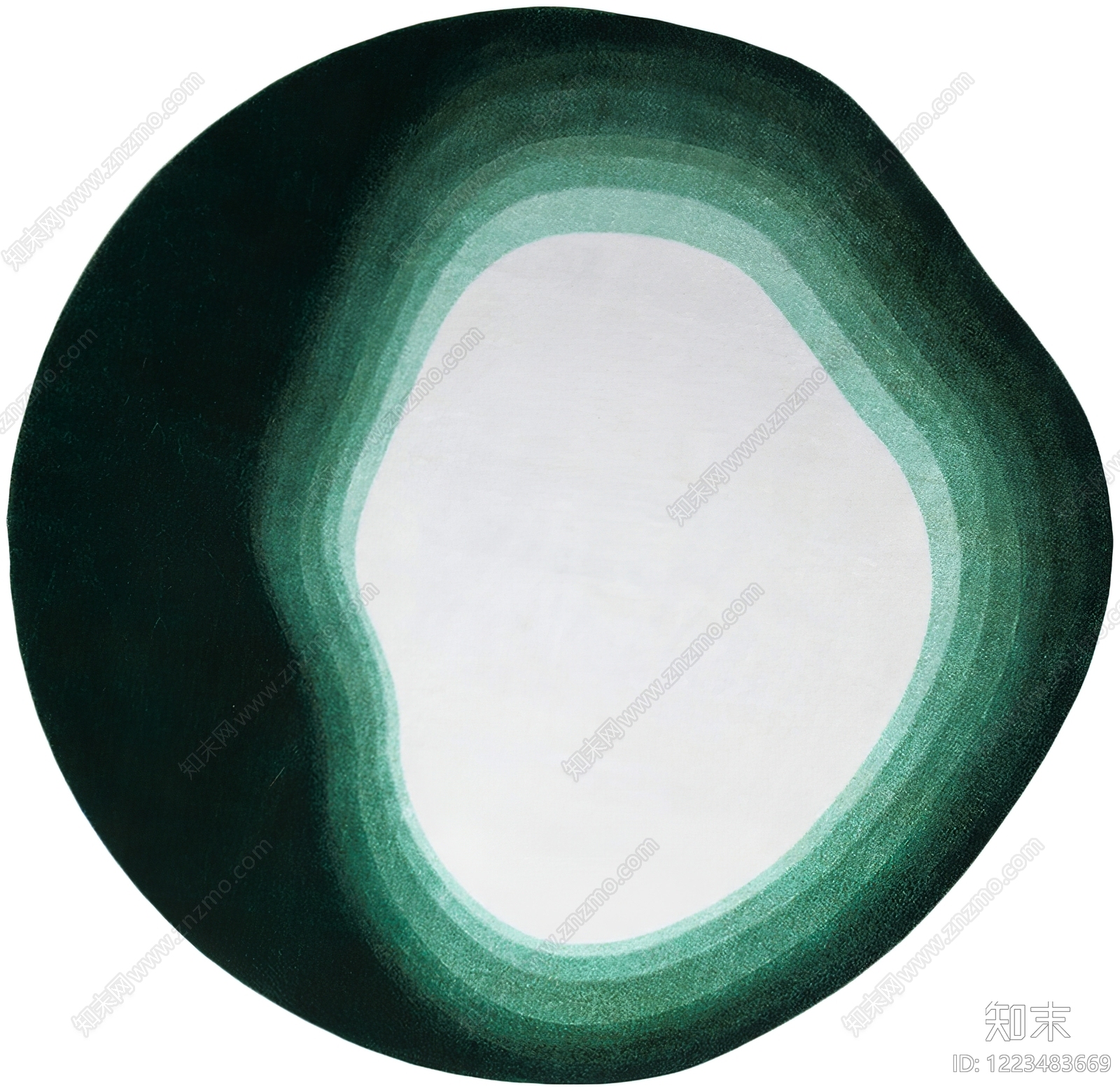 圆形地毯高清贴图材质