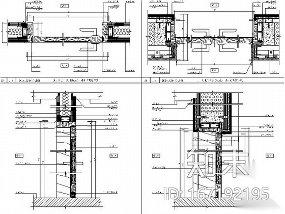 [福建]典雅度假酒店宴会厅及休息厅施工图（含效果）cad施工图下载【ID:167192195】