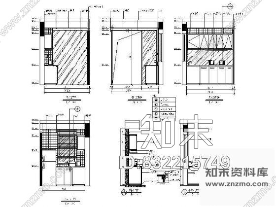 图块/节点厨房立面详图cad施工图下载【ID:832215749】