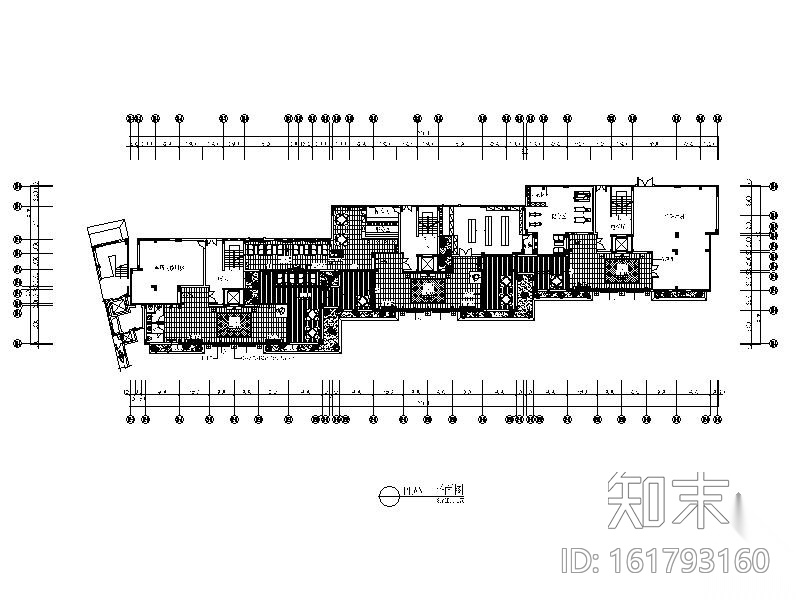 [无锡]某小区茶吧会所室内装修图（含效果）cad施工图下载【ID:161793160】