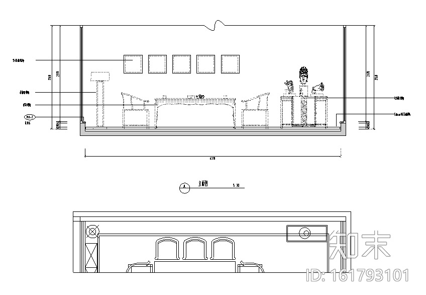 [福建]现代简约建瓯城市花园别墅设计施工图（附效果图）cad施工图下载【ID:161793101】