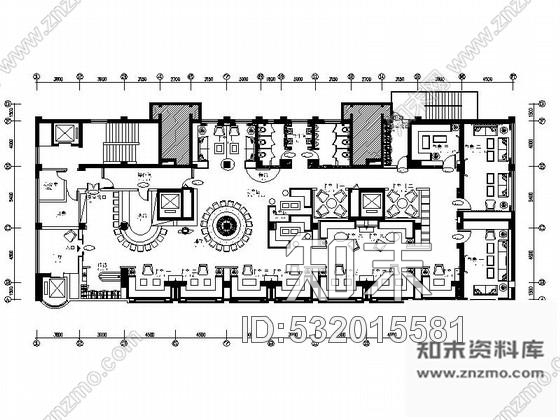 施工图西宁时尚现代酒吧室内装修图含效果材料cad施工图下载【ID:532015581】