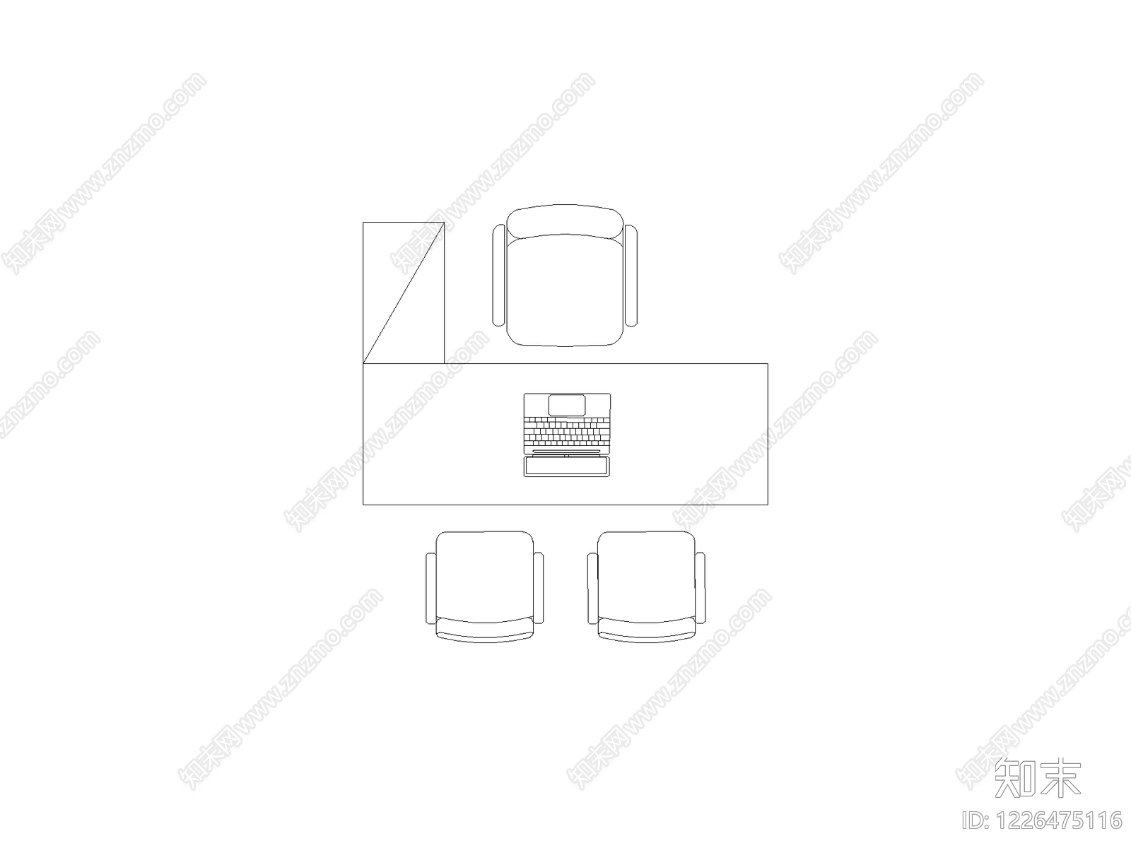 桌子CAD图纸