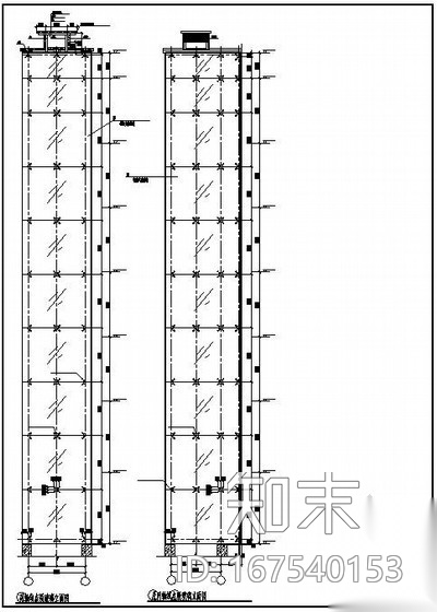 8层酒店cad施工图下载【ID:167540153】