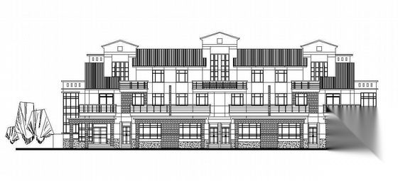 多元形式花园住宅小区方案(含叠加、联排、双拼、多层等...cad施工图下载【ID:167946103】