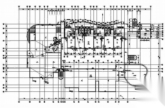 某三层幼儿园建筑CAD方案、扩初、施工图施工图下载【ID:165933140】