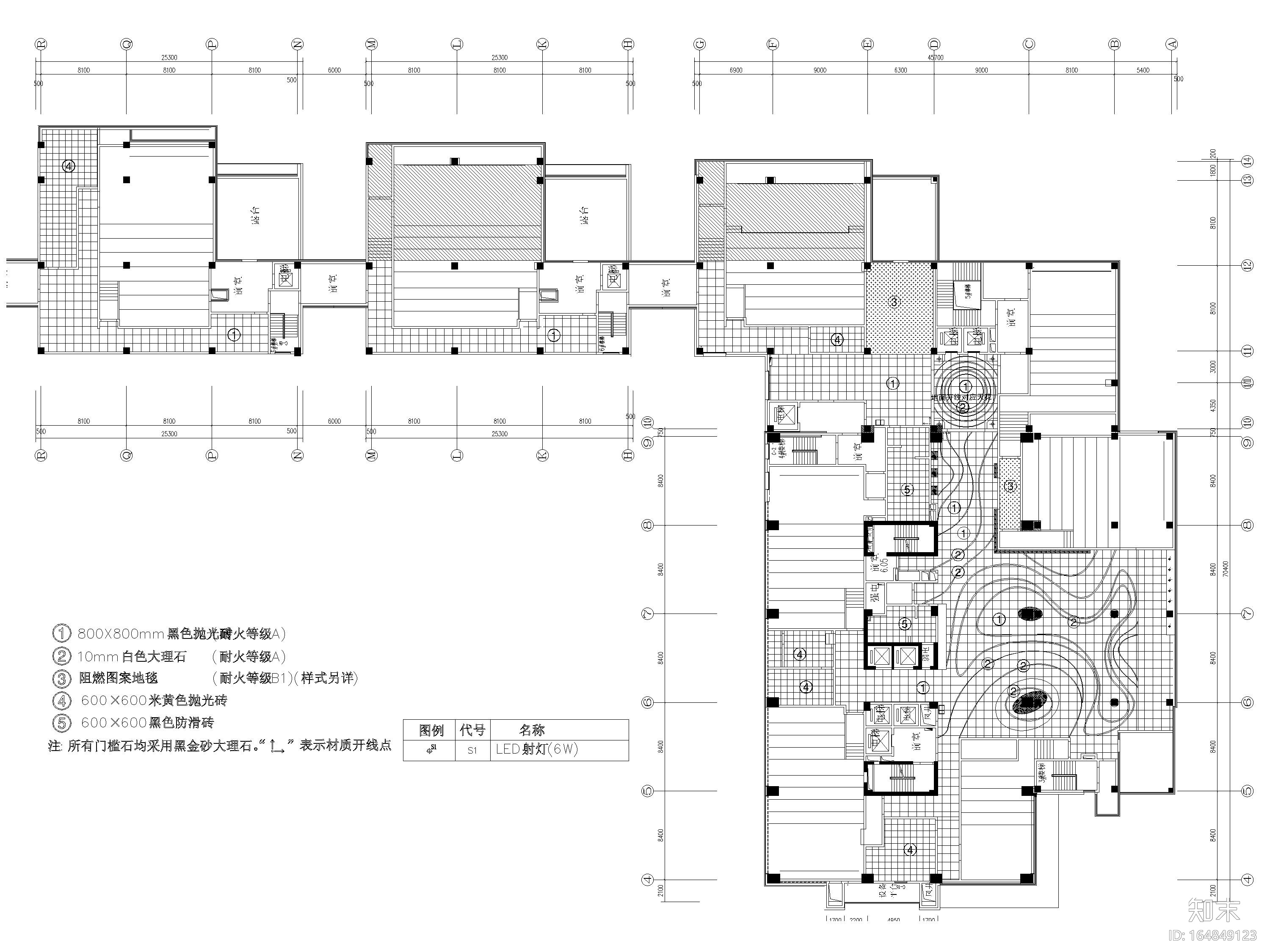 [上海]阳光广场影城室内设计施工图+效果图cad施工图下载【ID:164849123】