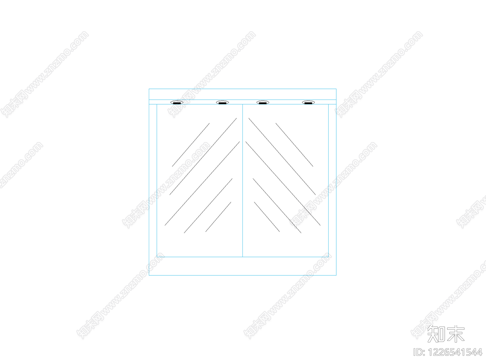 柜子cad施工图下载【ID:1226541544】