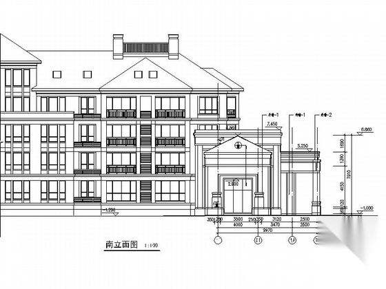 [北京]5层现代风格公寓建筑设计施工图 （国内知名...cad施工图下载【ID:166058129】