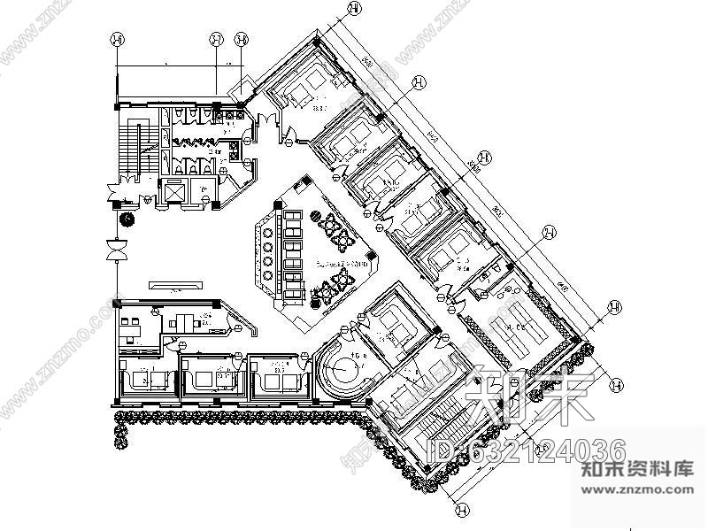 施工图南京某KTV设计装修图cad施工图下载【ID:632124036】