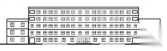 四川省某学校附属学院五层教学楼建筑施工图cad施工图下载【ID:151575143】