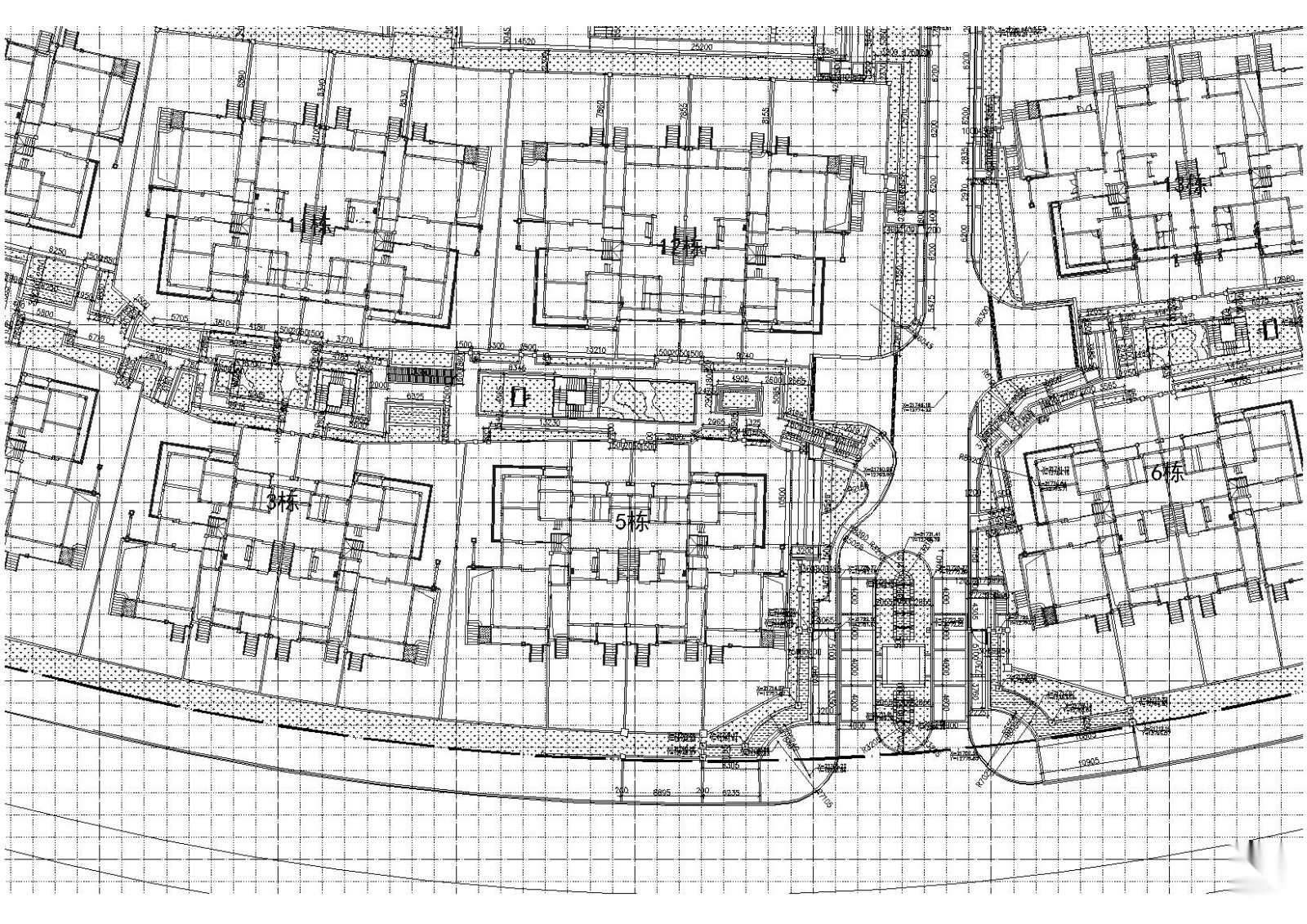 ​[四川]香碧歌别墅区景观设计全套施工图cad施工图下载【ID:160690125】