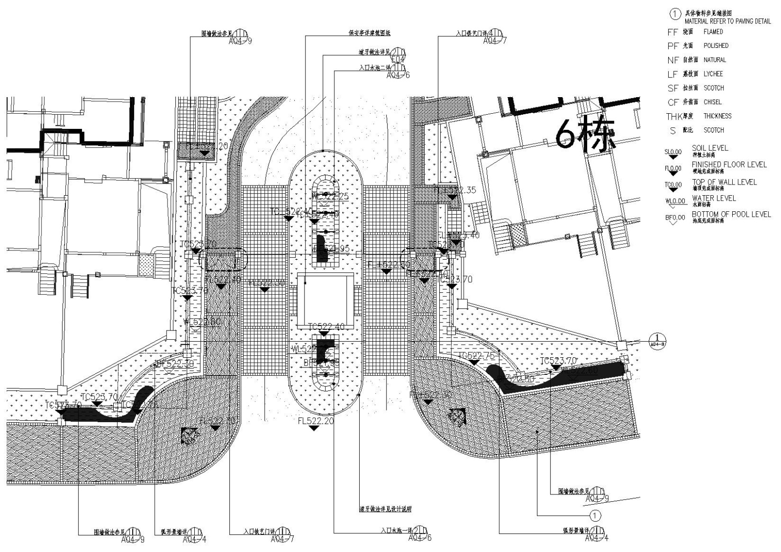 ​[四川]香碧歌别墅区景观设计全套施工图cad施工图下载【ID:160690125】