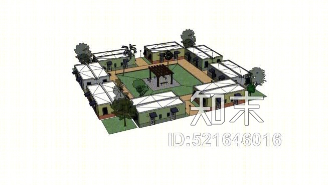 城市街区模型——ClimacoSU模型下载【ID:521646016】