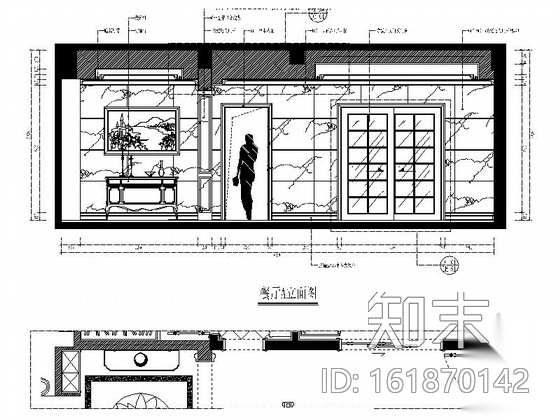 [泉州]独栋古典豪华双层别墅装修图（含效果）cad施工图下载【ID:161870142】