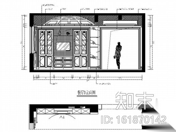 [泉州]独栋古典豪华双层别墅装修图（含效果）cad施工图下载【ID:161870142】