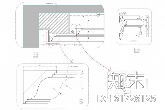 [泉州]时尚生活中心简欧三层别墅室内装修图cad施工图下载【ID:161726125】