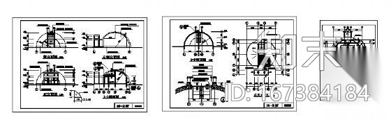 某B型城市公厕建筑方案图施工图下载【ID:167384184】