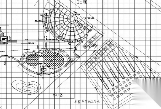 [山东菏泽]生态休闲绿地植物配置设计施工图施工图下载【ID:161023133】