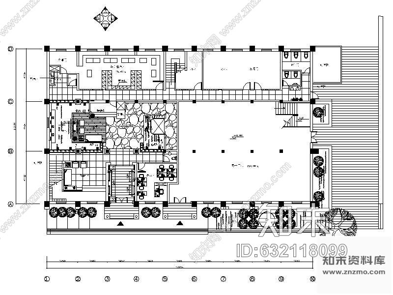 施工图无锡某足浴SPA会所施工图cad施工图下载【ID:632118099】