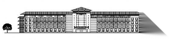 某市五层医院干部病房建筑设计方案cad施工图下载【ID:151589131】