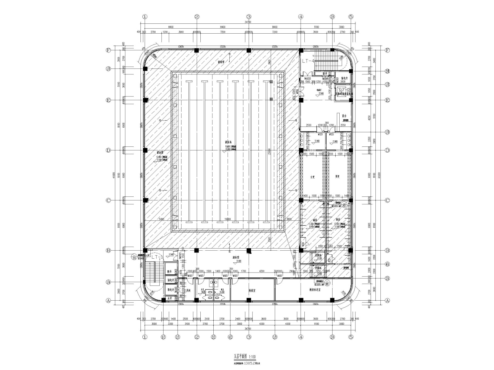 合肥高层住宅及商业配套设施建筑施工图cad施工图下载【ID:160579172】