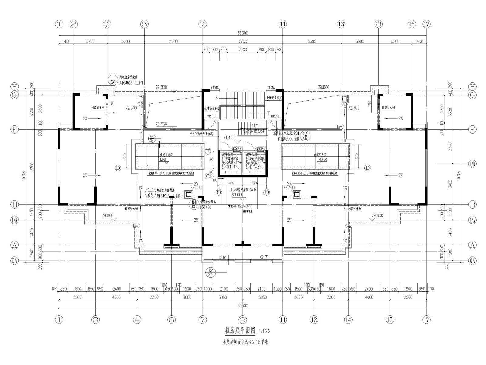 合肥高层住宅及商业配套设施建筑施工图cad施工图下载【ID:160579172】