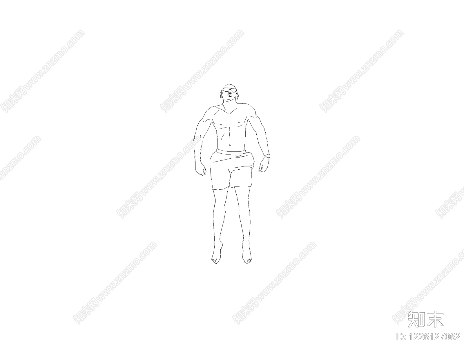 人物CAD图纸