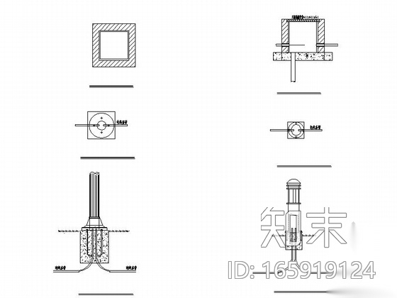 [福建]商业办公楼景观绿化改造设计施工图施工图下载【ID:165919124】