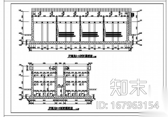 某厌氧池结构设计图施工图下载【ID:167963154】