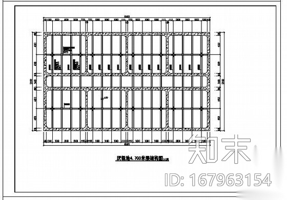 某厌氧池结构设计图施工图下载【ID:167963154】