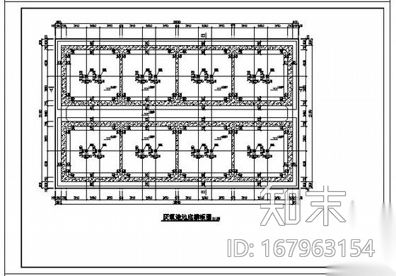 某厌氧池结构设计图施工图下载【ID:167963154】