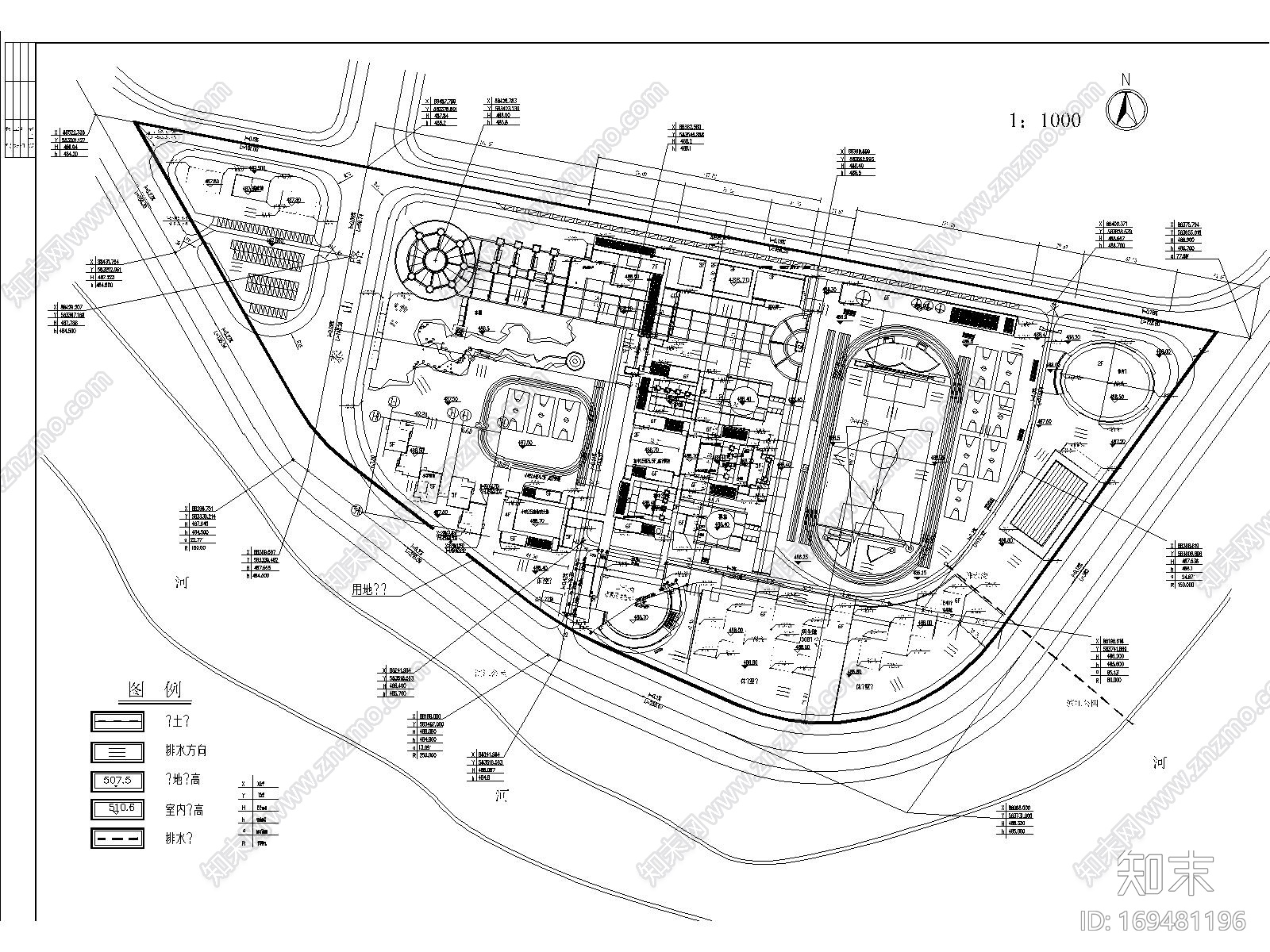 某学校食堂|CAD施工图|cad施工图下载【ID:169481196】