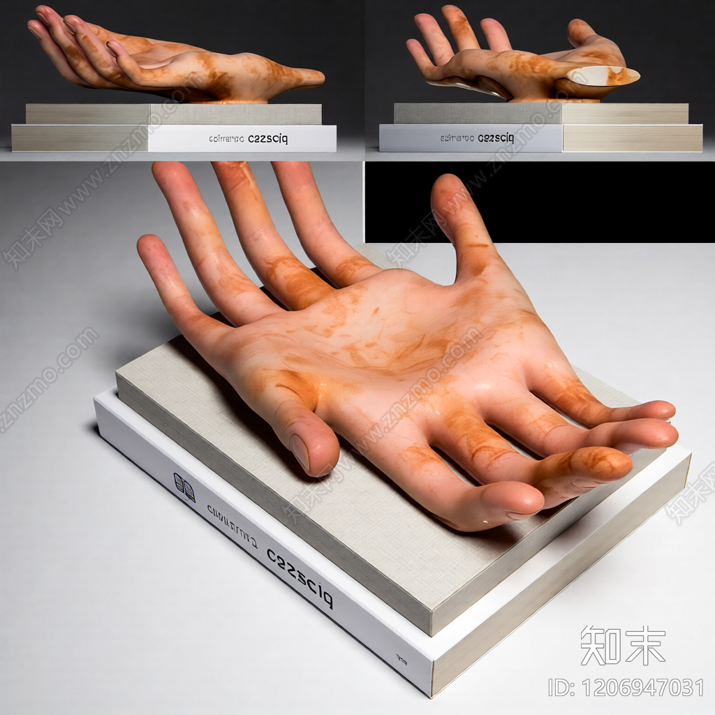 大理石手雕装饰雕塑3D模型下载【ID:1206947031】