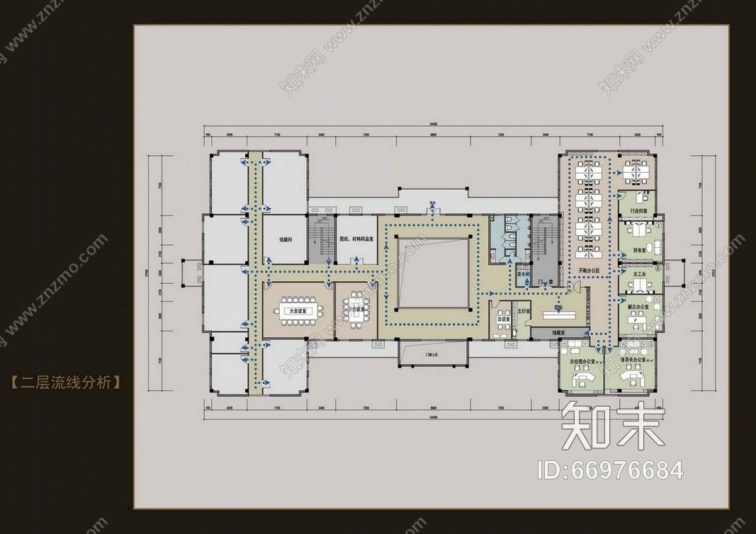 金螳螂-滨江丽都桥语售楼部设计方案+CAD施工图纸+效果图cad施工图下载【ID:66976684】